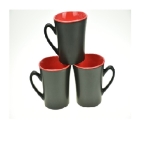 Two Colored Mugs Black